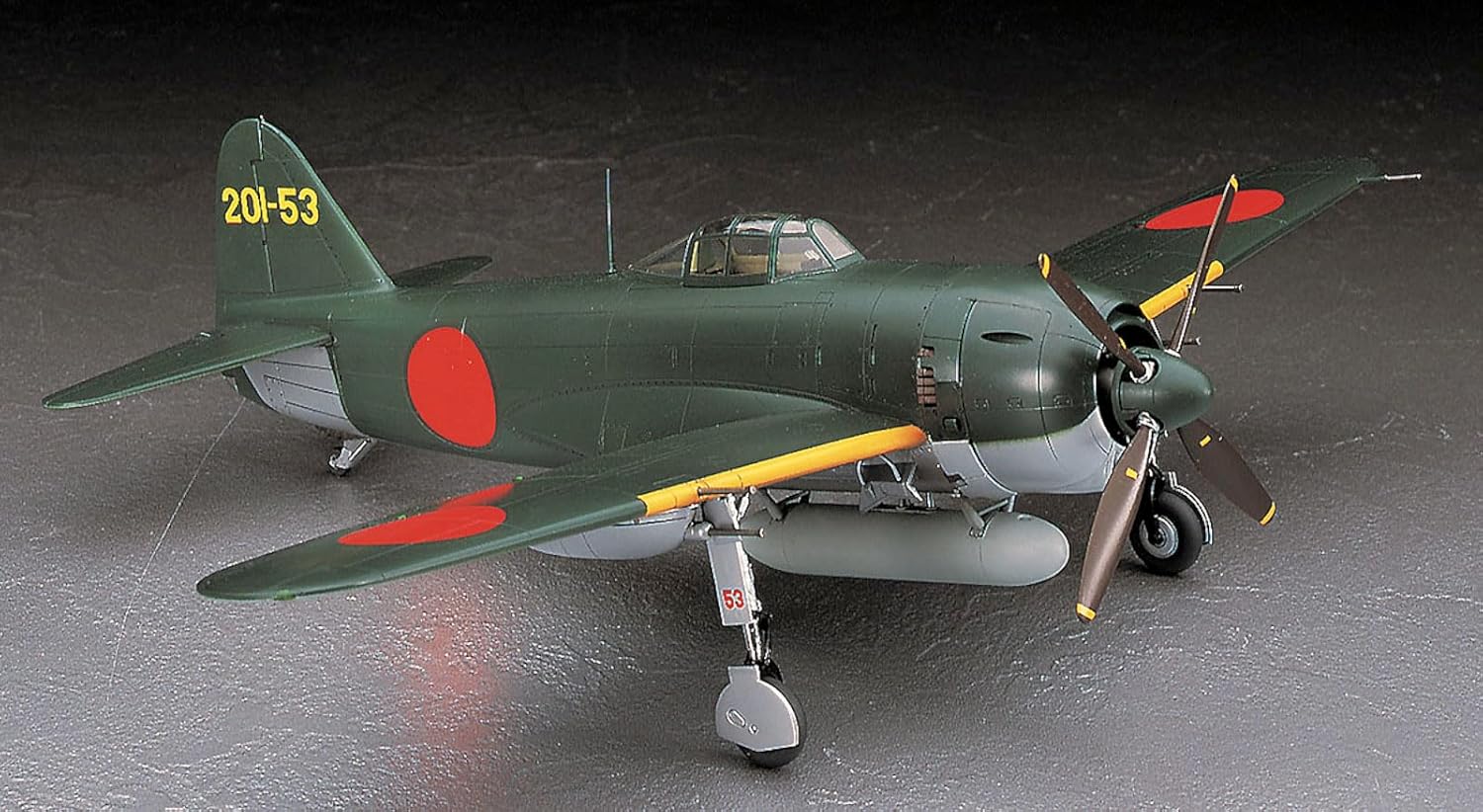 Hasegawa 619189-1/48 Kawanishi N1K1 Ja Shiden, type 11 KOH - schaal 1:48