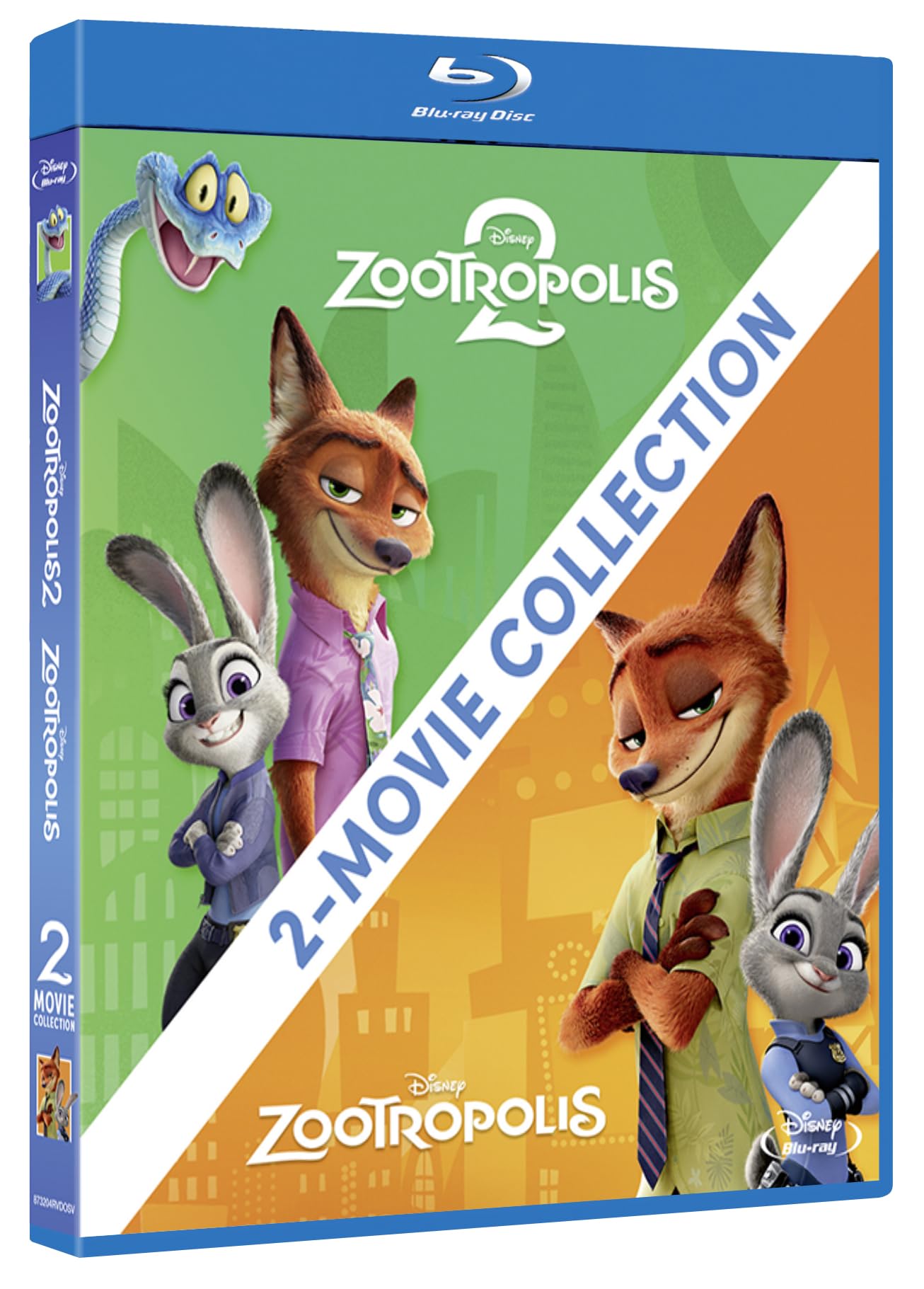 Zootropolis 1-2 (2 Blu-Ray) - (Italian Import)