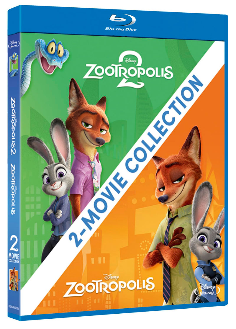 Zootropolis 1-2 (2 Blu-Ray) - (Italian Import)