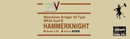 Hasegawa - 1/20 Maschinen-krieger 44, Typ E Mk44 Auf. B, Hammerknight