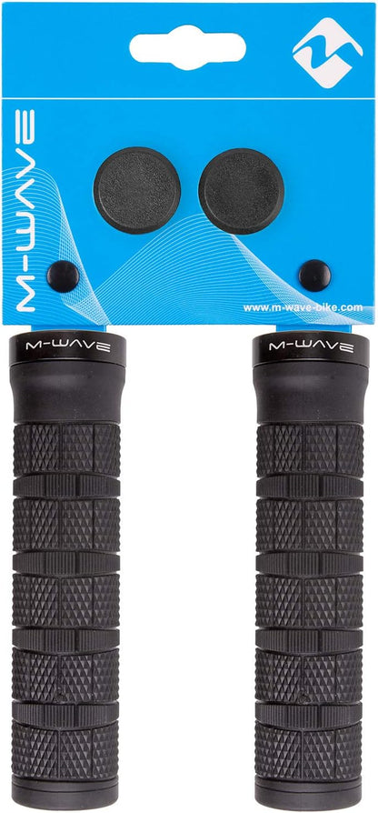 M-Wave Cloud Slick Fix 6 Bike Grip Comfort Grip Easy Fit 130mm Length Black