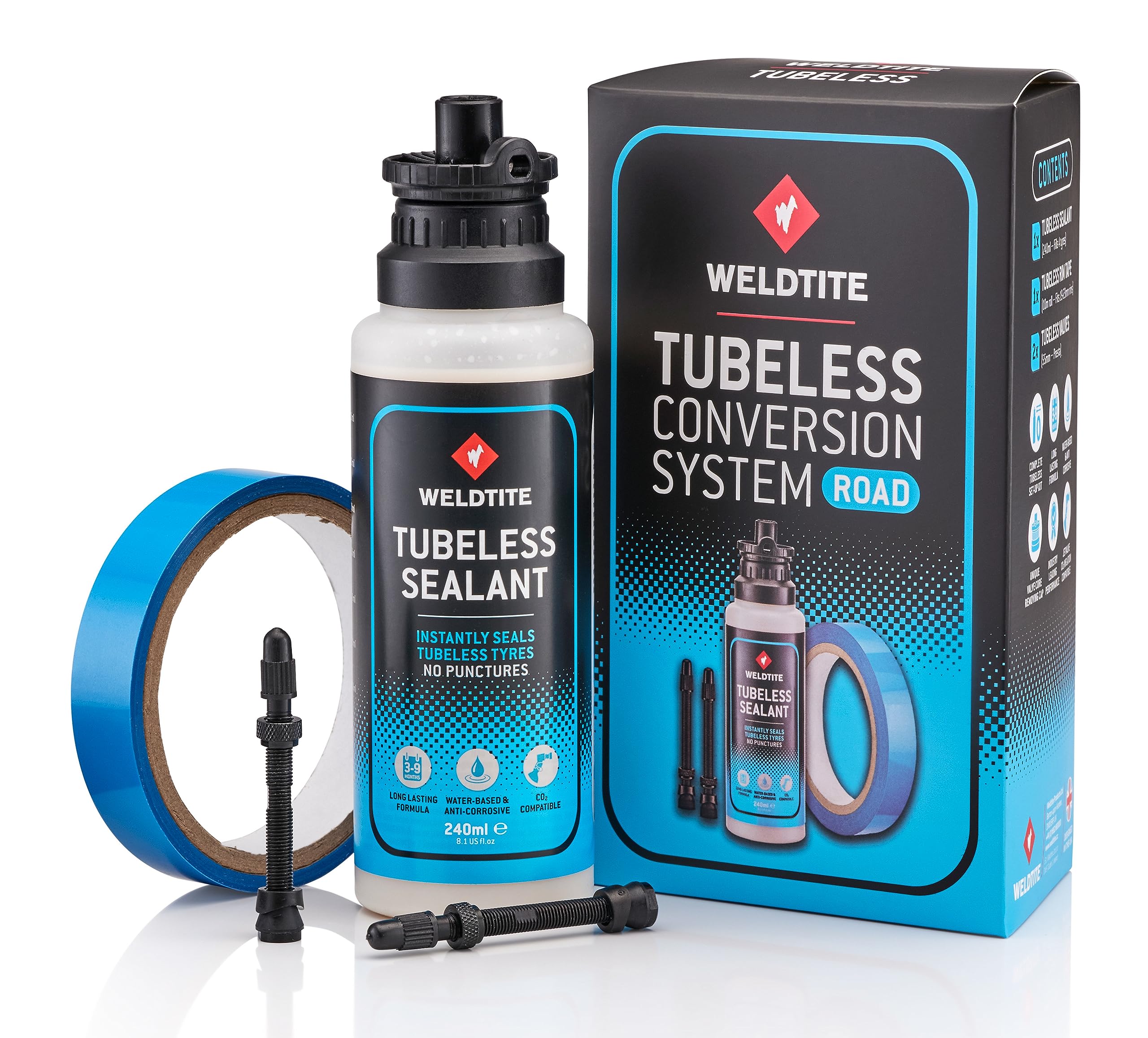 Weldtite Tubeless Conversion System - Road
