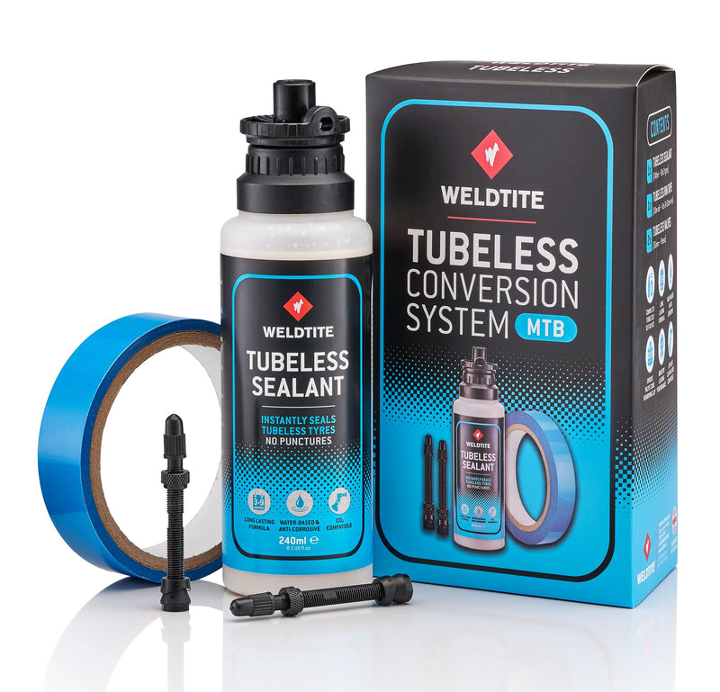 WELDTITE Tubeless Tyre Repair Kits and Sealant for Bikes