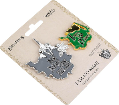 WETA Workshop - The Lord of the Rings Trilogy - I Am No Man! Enamel Pin Set