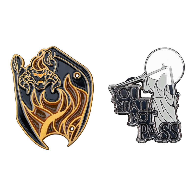 WETA Workshop - The Lord of the Rings Trilogy - You Shall Not Pass Enamel Pin Set