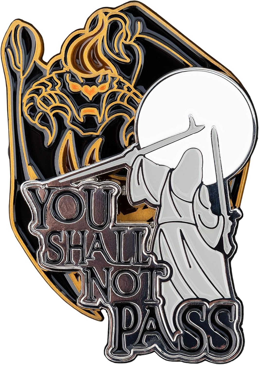 WETA Workshop - The Lord of the Rings Trilogy - You Shall Not Pass Enamel Pin Set