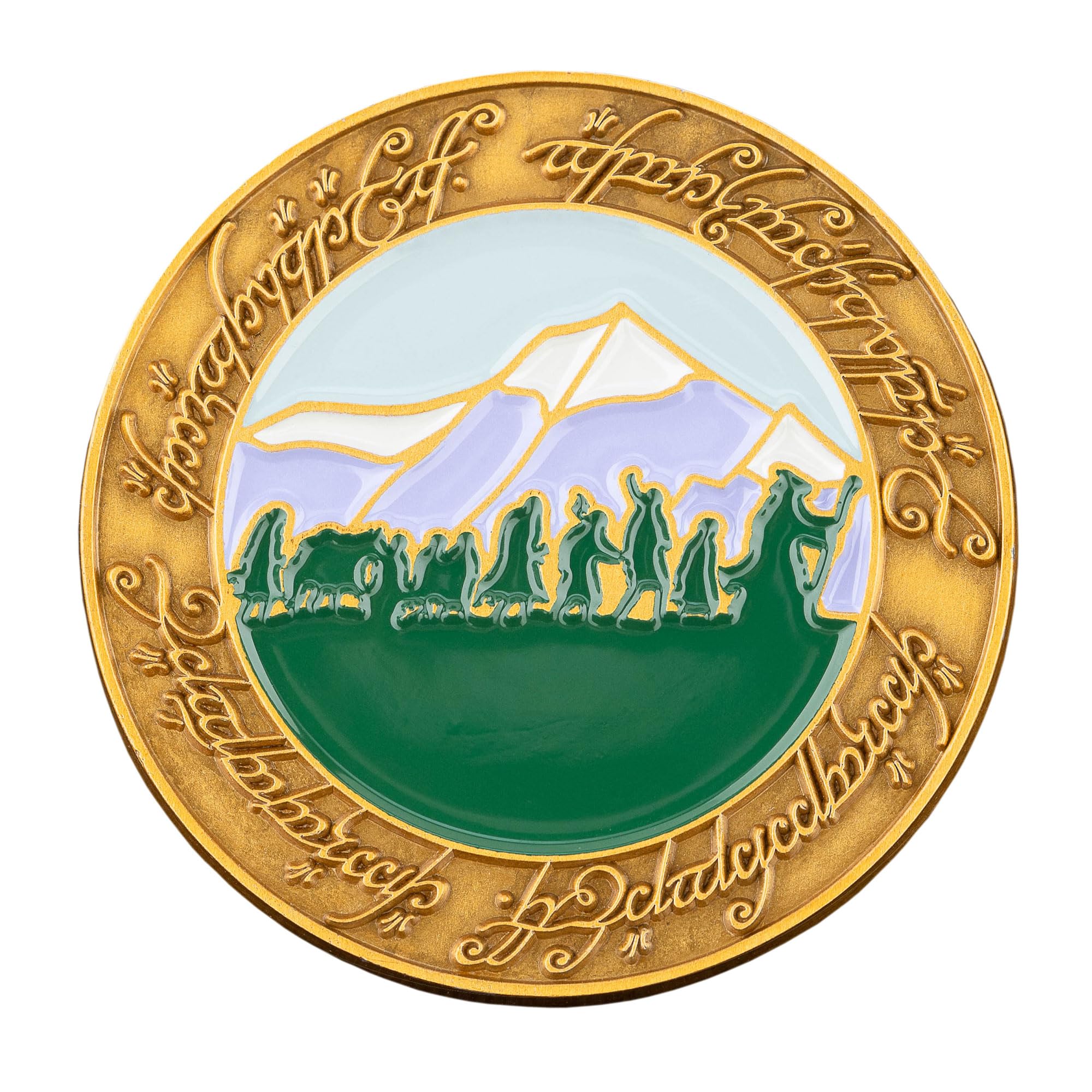 WETA Workshop - The Lord of the Rings Trilogy - The Fellowship Enamel Pin