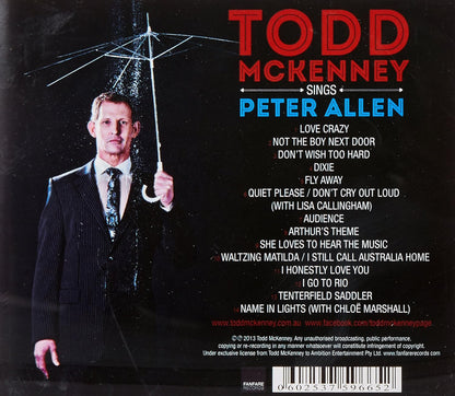 Todd McKenny Sings Peter Allen