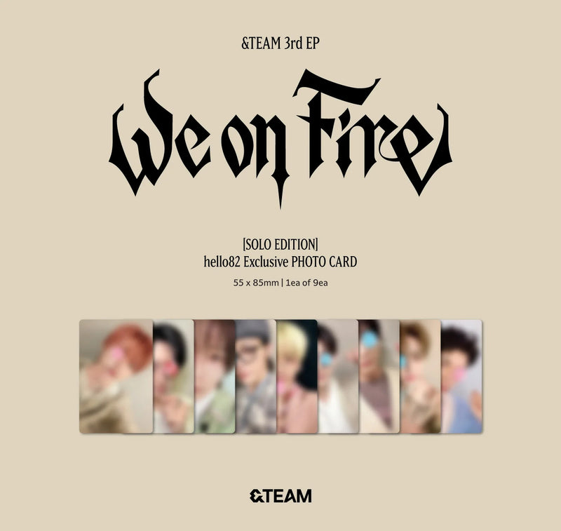 3rd EP 'We On Fire' (Solo Ver.)