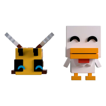 Minecraft Vinyl Figuren Bee and Chicken