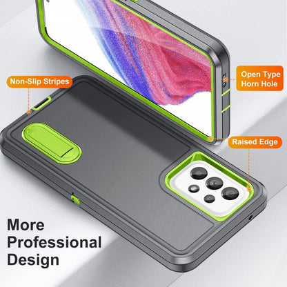 Heavy Duty Three Layer Protection Case for Samsung Galaxy A53 A 53 5G S22 Ultra S 22 Plus S22ultra Anti-Falling Back Cover,orange,for Galaxy S22 Plus
