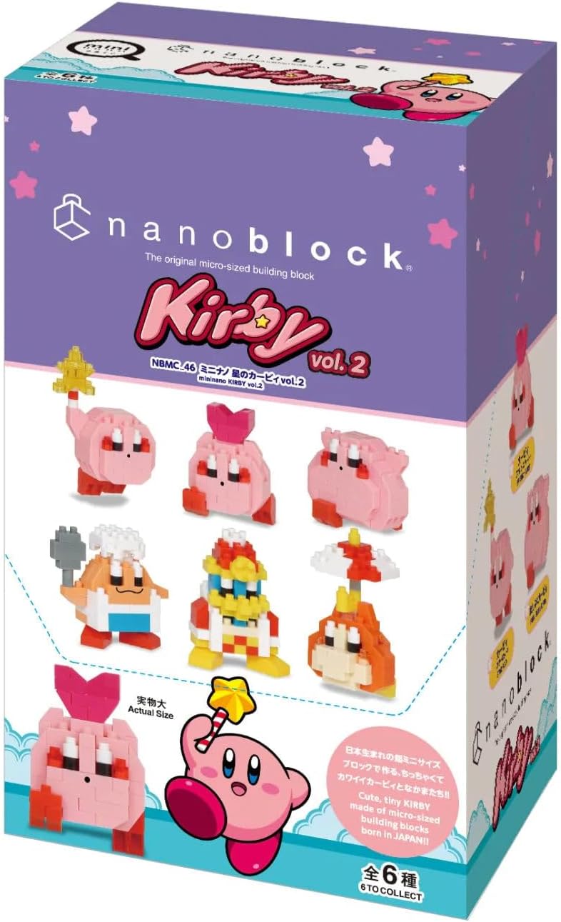 Nanoblock Mininano Kirby Vol.2 1 pc