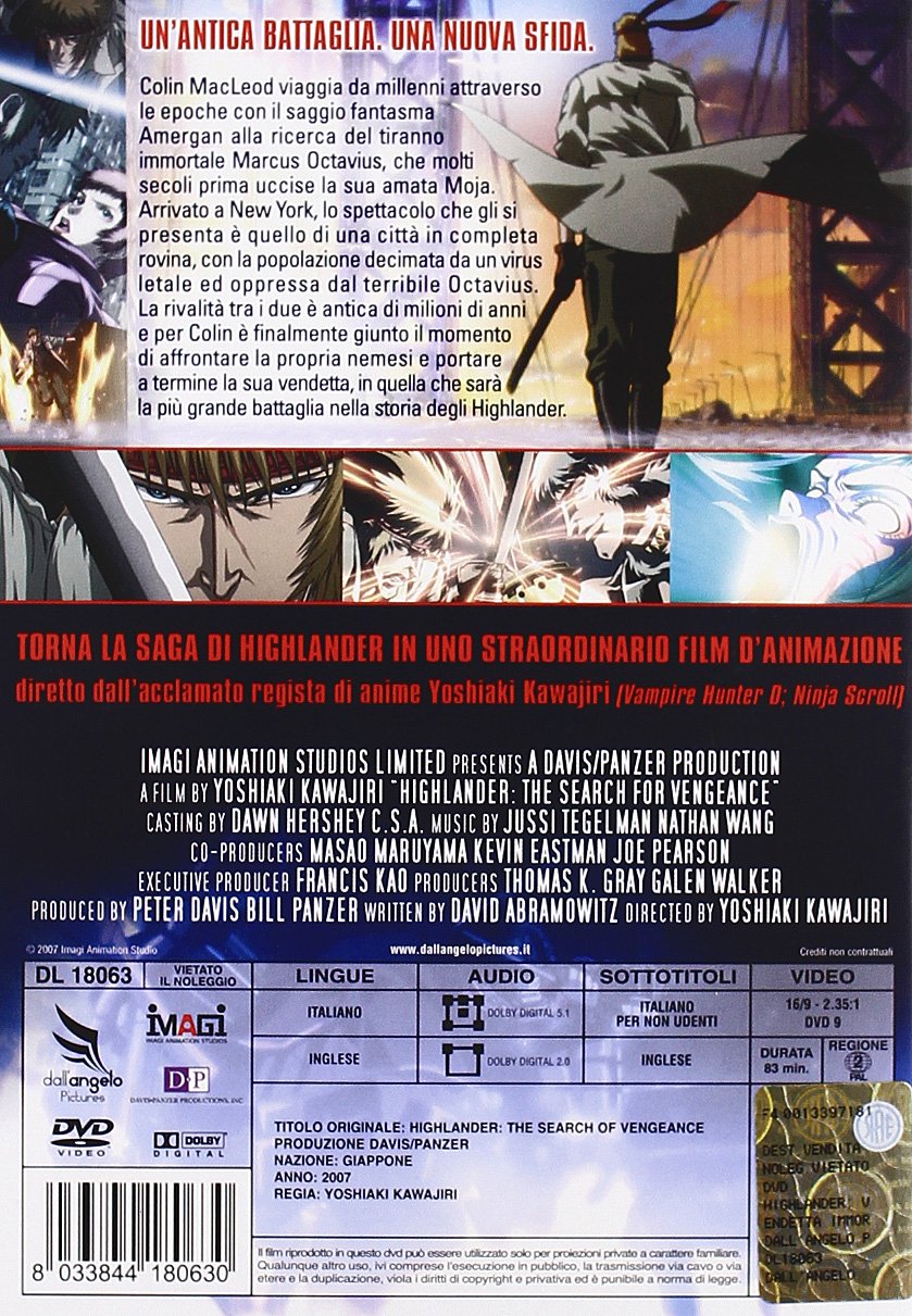 Highlander - Vendetta immortale