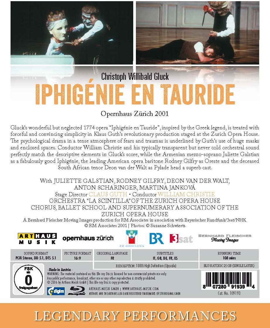 Gluck:Iphigenie En Tauride