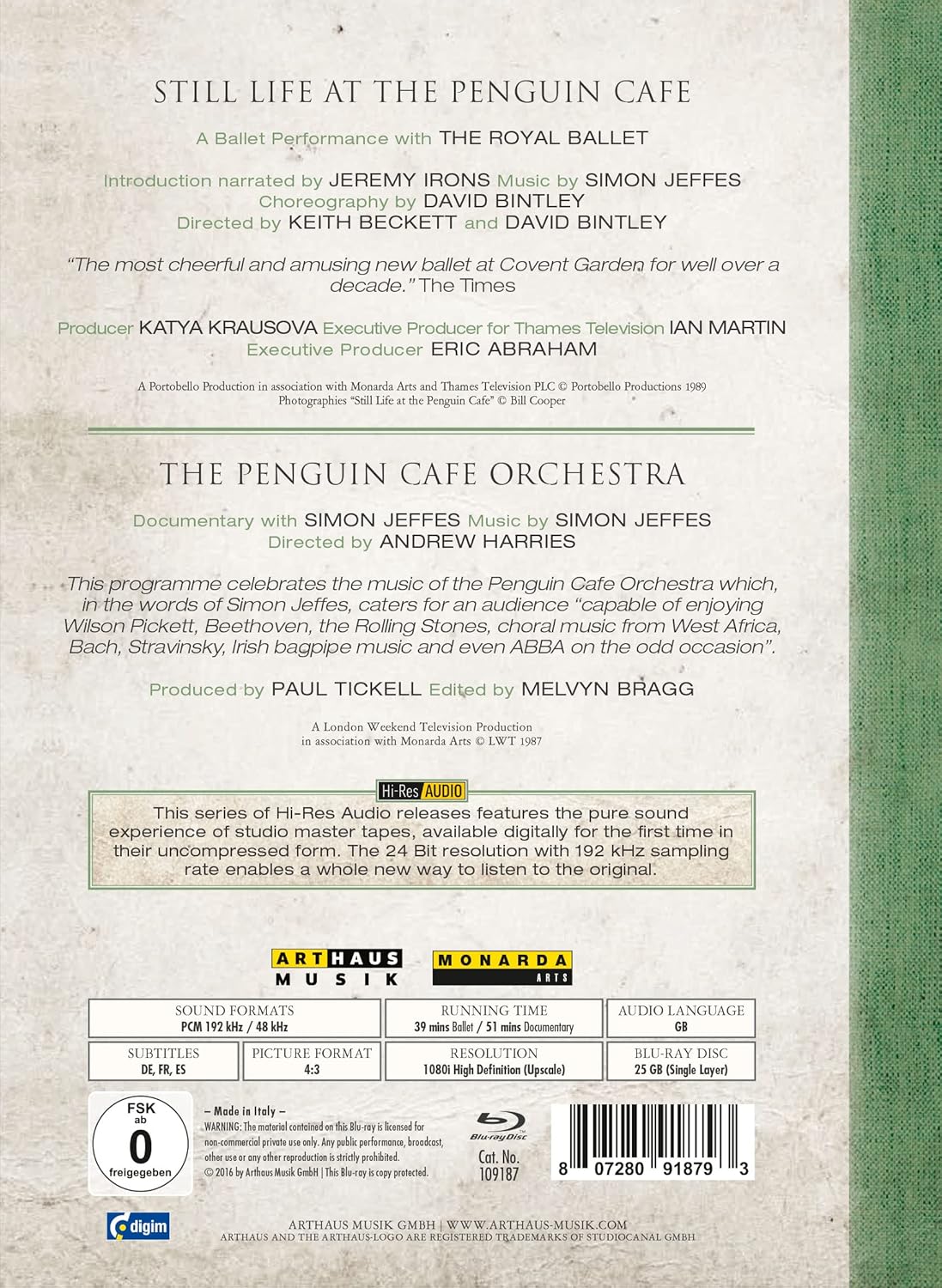 Simon Jeffes: Still Life At The Penguin Cafe | The Penguin Cafe Orchestra