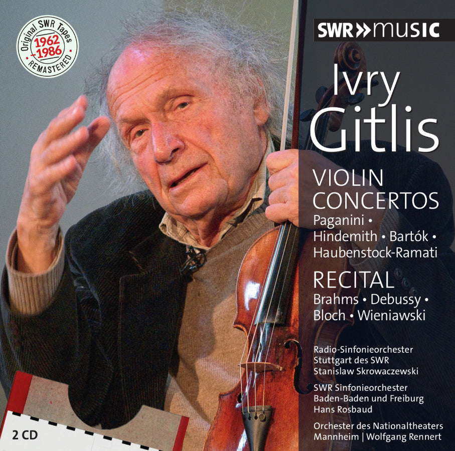Ivry Gitlis: Violin Concertos