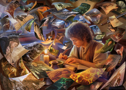 Ravensburger Puzzle 1000 Pezzi, Il viaggio Frodo – Puzzle Adulti +14 anni, 70 x 50 cm, Puzzle per Adulti Il Signore degli Anelli, Idee Regalo