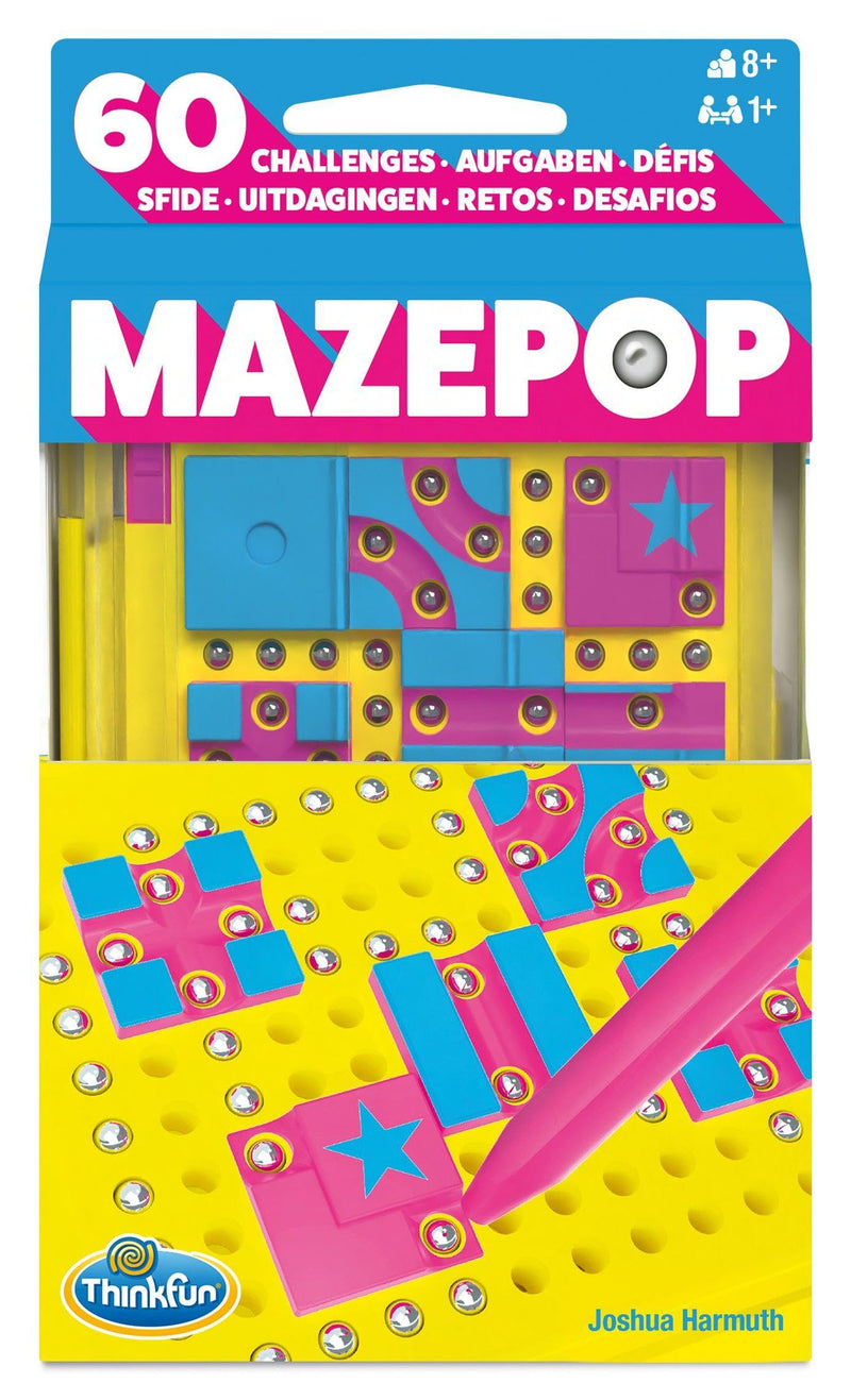 MAZEPOP - Das herausfordernde Logikspiel - ab 8 Jahre: Das herausfordernde Logikspiel für kluge Köpfe