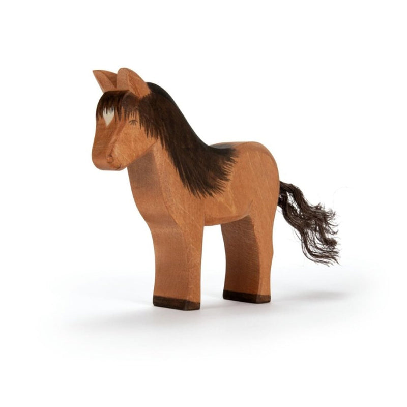 Ostheimer - 11119 - IJslandse paard Hrokuur, hout, handwerk, 12,2 cm x 11,9 cm x 3 cm