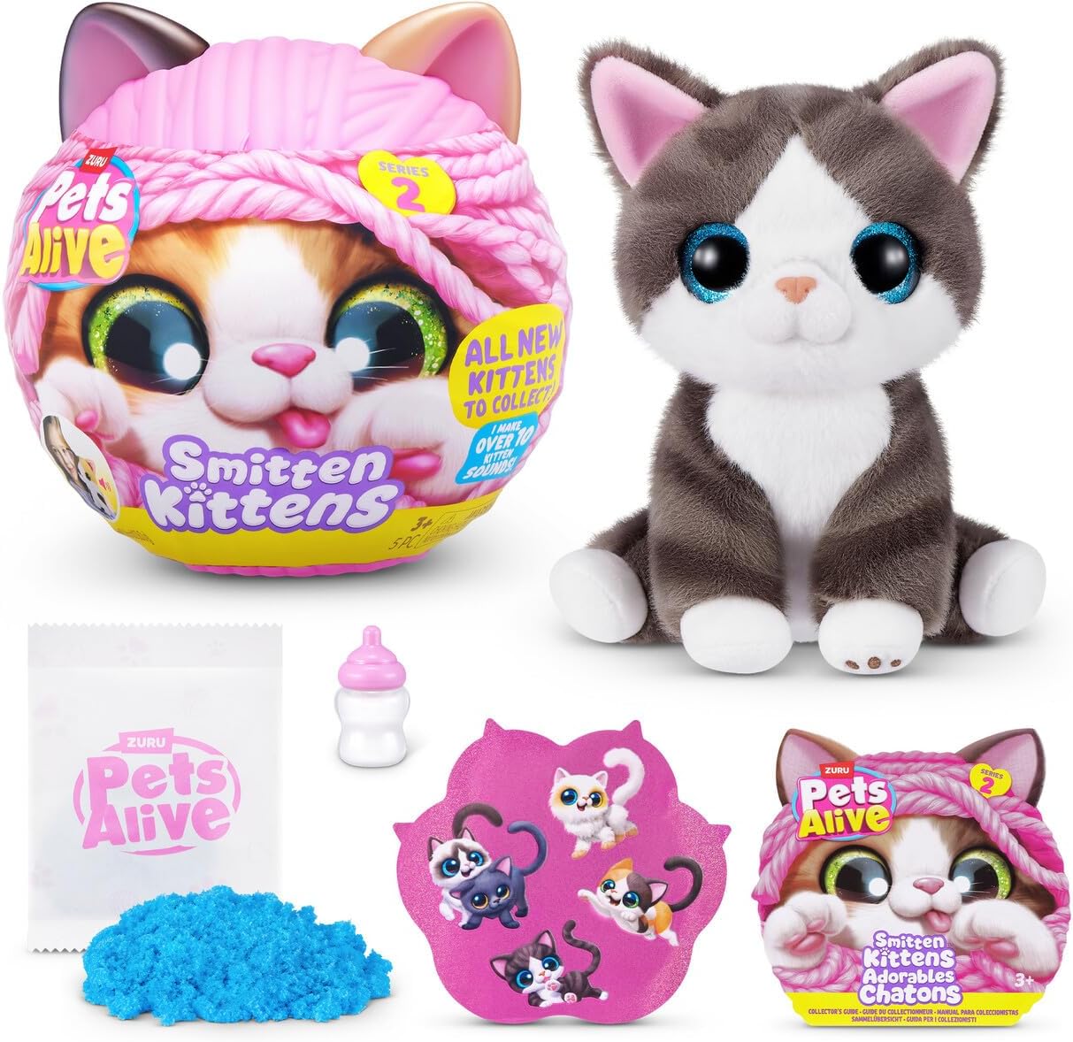 Zuru Pets Alive Smitten Kittens Series 2 Surprise with Sounds