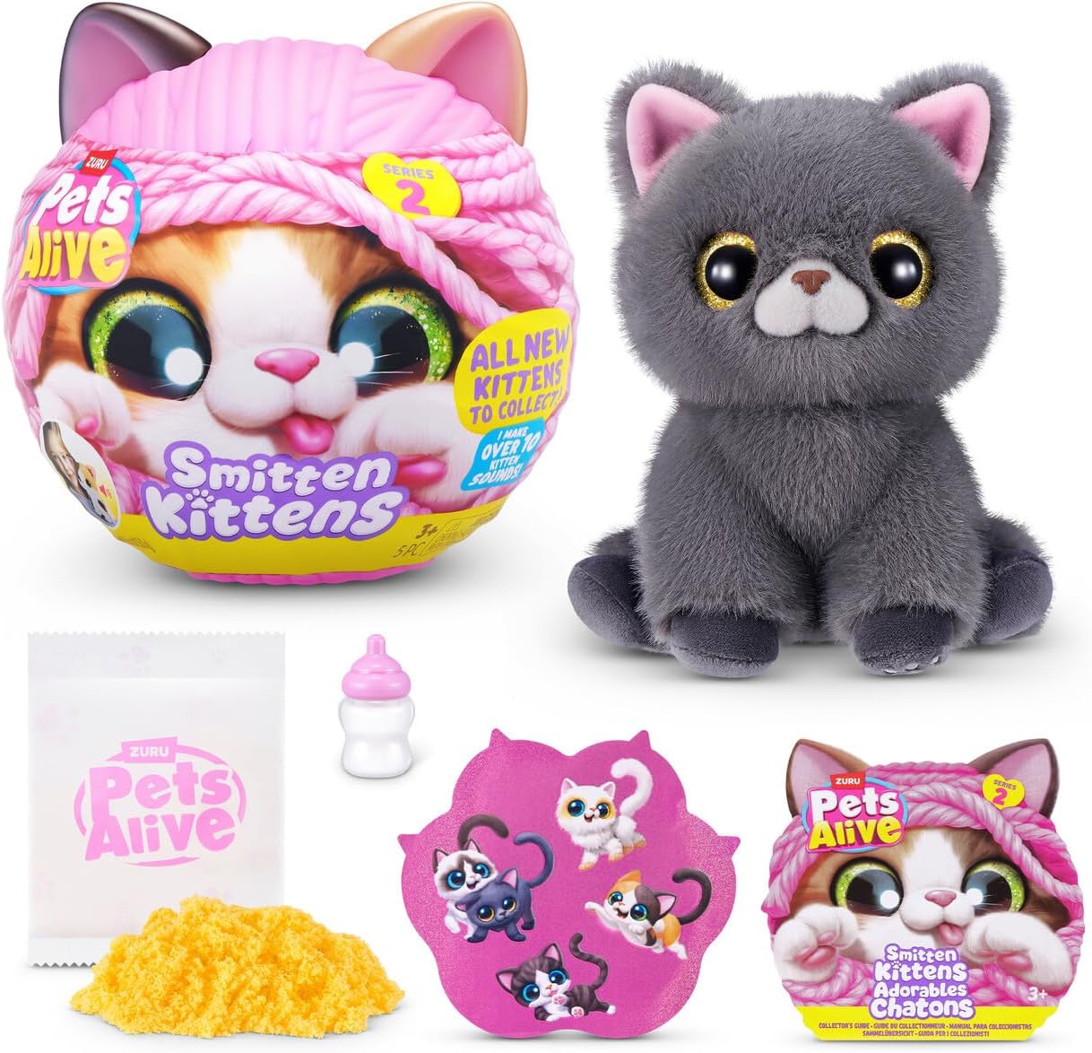 Zuru Pets Alive Smitten Kittens Series 2 Surprise with Sounds