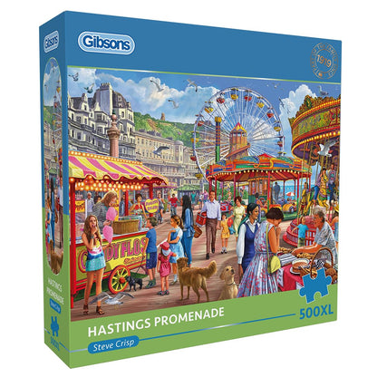 Gibsons legpuzzel Hastings Promenade 500XL stukjes voor volwassenen