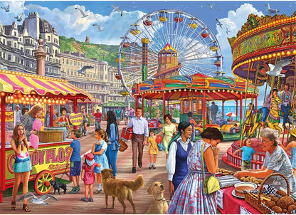 Gibsons legpuzzel Hastings Promenade 500XL stukjes voor volwassenen
