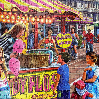 Gibsons Hastings Promenade 1000-teiliges Puzzle, Meeresnostalgie, nachhaltiges Puzzle für Erwachsene und Teenager, hochwertiges 100% recyceltes Brett, tolles Geschenk, Gibsons Games
