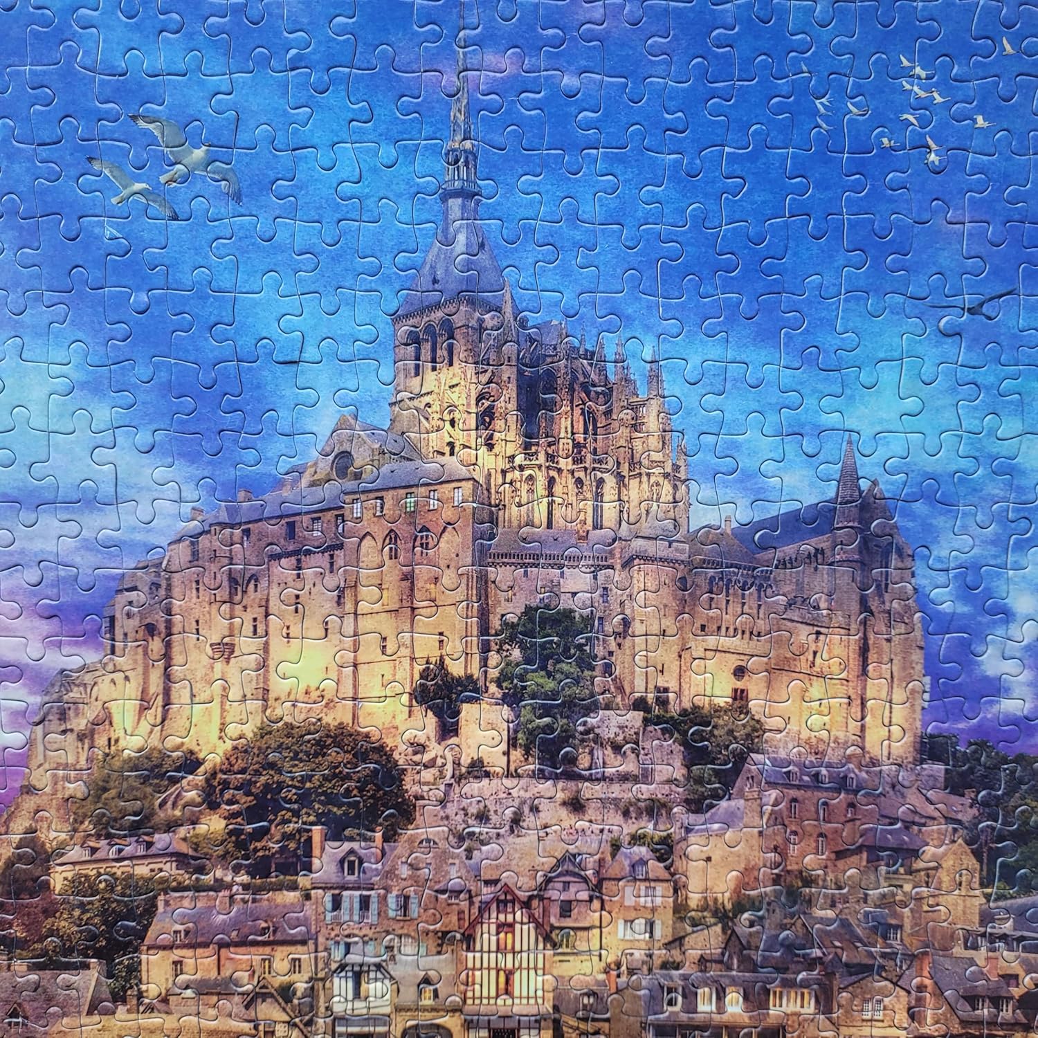 Gibsons Puzzle Mont Saint-Michel 1000 Teile Karton Puzzle