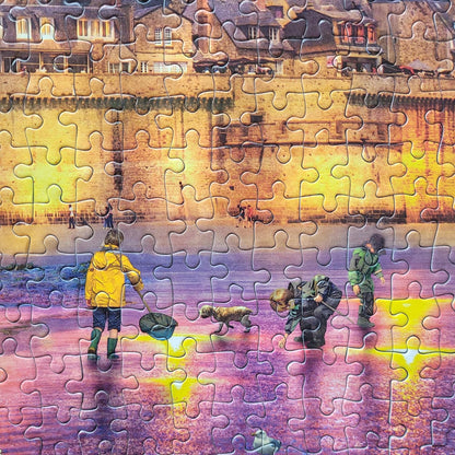 Gibsons Puzzle Mont Saint-Michel 1000 Teile Karton Puzzle