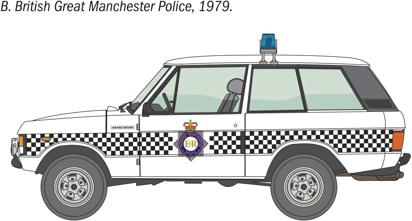 IT93661 1/24 Range Rover Police Type Plastique Modèle