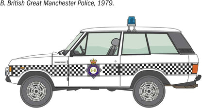 IT93661 1/24 Range Rover Police Type Plastique Modèle