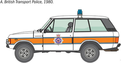 IT93661 1/24 Range Rover Police Type Plastique Modèle
