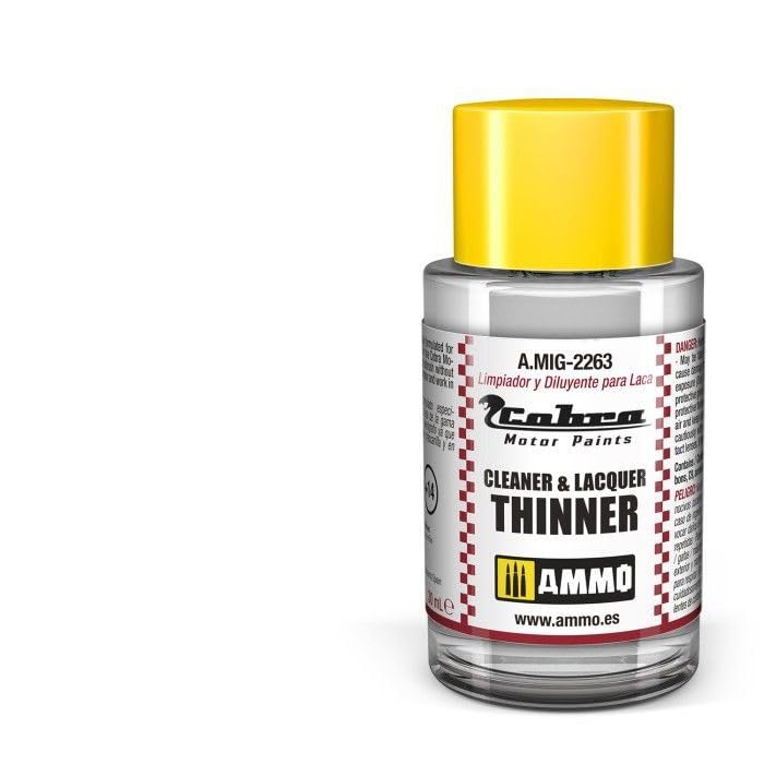 Ammo Mig Jimenez - Cobra Motor Cleaner En Thinner Lacquer