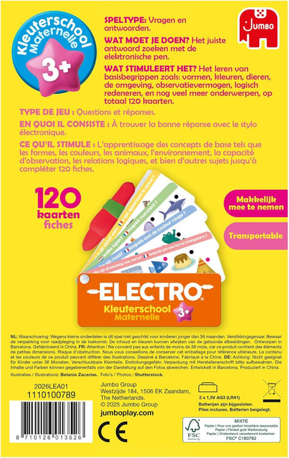 Electro Fan On The Go Kleuterschool 3+