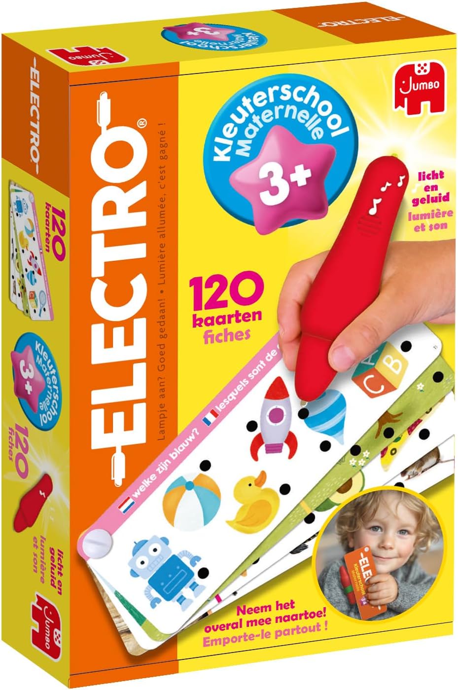Electro Fan On The Go Kleuterschool 3+