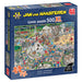 Jan Van Haasteren – De Dierentuin – 500XL Puzzel voor Volwassenen – Grote 500-delige Legpuzzel – 100% Gerecycled Karton – 500-Delig – Leuk Breinprikkelend Cadeau voor Verjaardag & Kerst – 68 x 49 cm