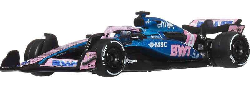 Hot Wheels 1:64 Scale Premium Die-Cast BWT Alpine – Pierre Gasly #10 Formula 1 Collectible Toy Race Car with Real Riders Tires & Metal/Metal Body & Chassis, JKD82