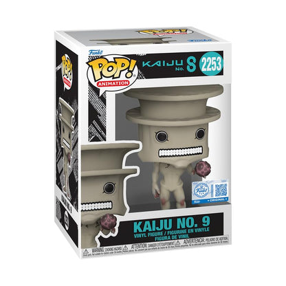 Funky POP! Animation Kaiju No. 9 Vinyl Figure, Exclusive Collectible with Authentication, No. 2253, 4.2 Inches