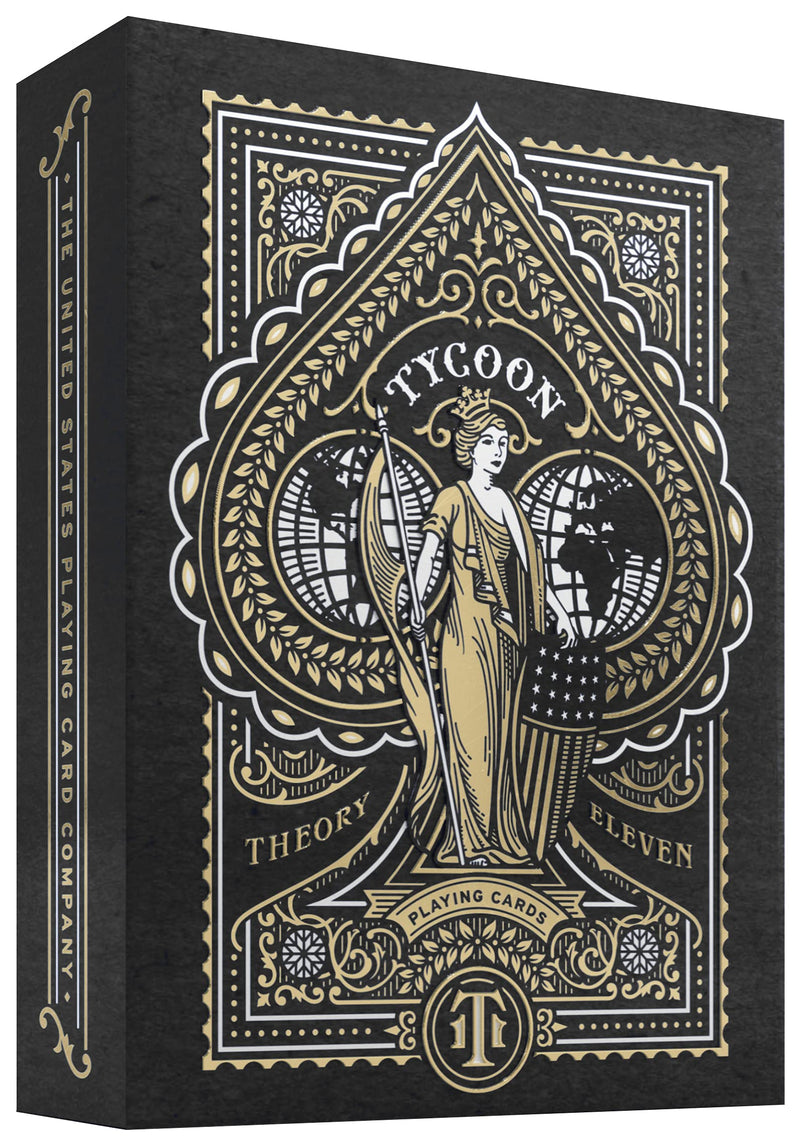 theory11 Tycoon Playing Cards (Black
