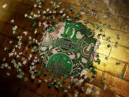 theory11 Wicked Jigsaw Puzzle 1,000 Piece Jigsaw Puzzle - Officially Licensed Wicked Merchandise & Collectibles - Precision Fit and Premium Quality