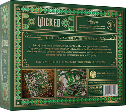 theory11 Wicked Jigsaw Puzzle 1,000 Piece Jigsaw Puzzle - Officially Licensed Wicked Merchandise & Collectibles - Precision Fit and Premium Quality