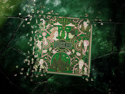 theory11 Wicked Jigsaw Puzzle 1,000 Piece Jigsaw Puzzle - Officially Licensed Wicked Merchandise & Collectibles - Precision Fit and Premium Quality