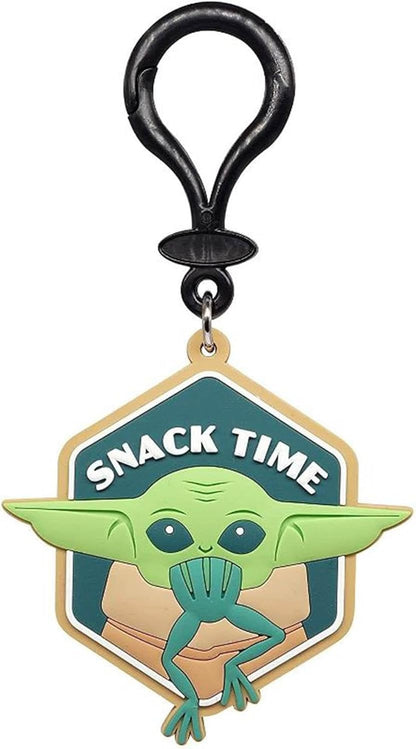 Star Wars The Mandalorian Soft Touch PVC Bag Clip | The Child Snack Time