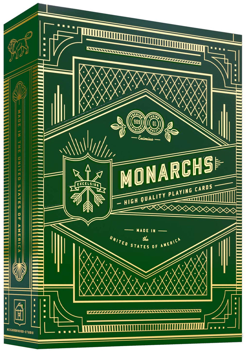 Monarch Spielkarten (grün
