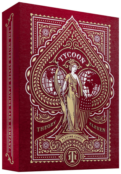 Theory 11 Playing Cards Tycoon Red