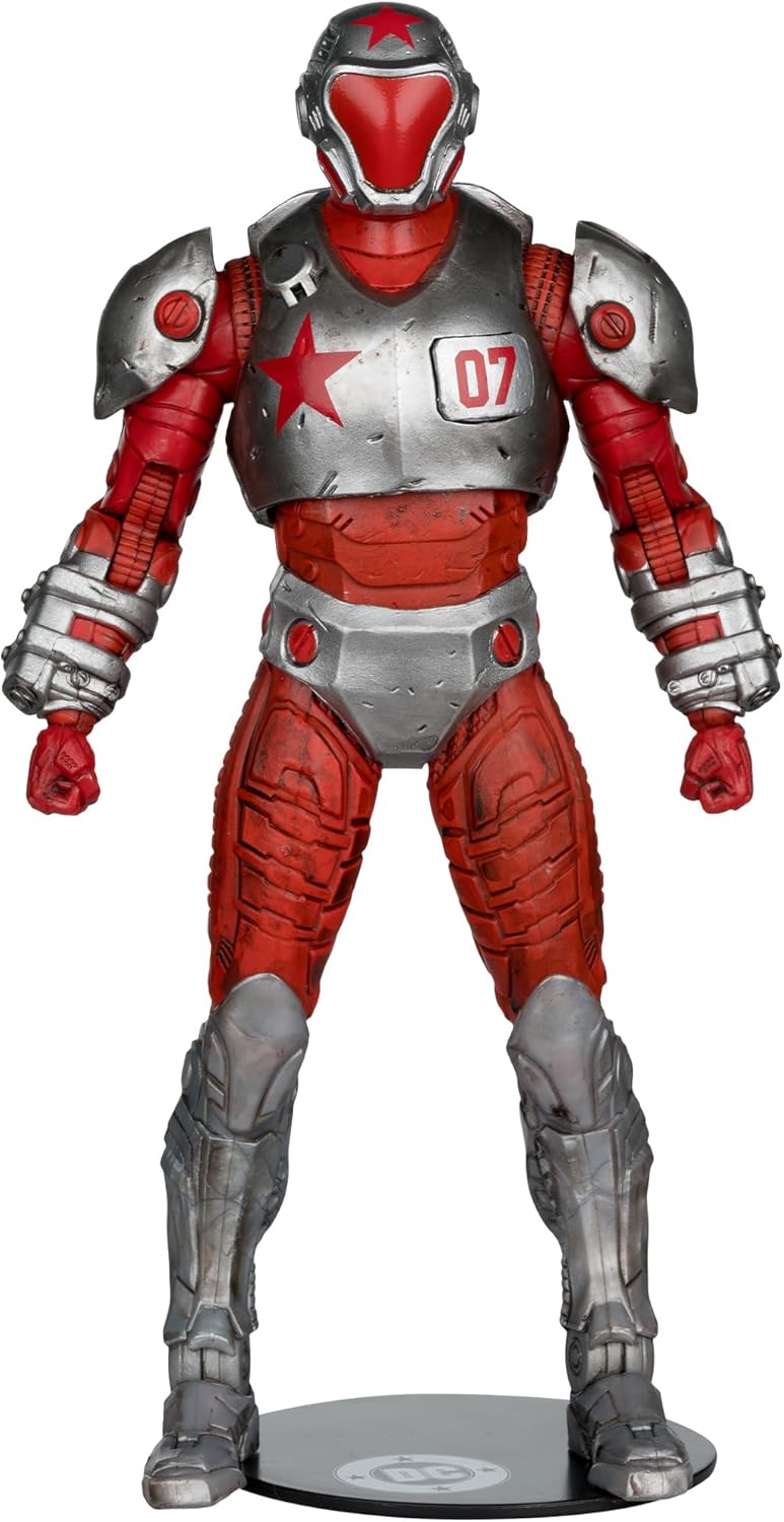McFarlane DC Multiverse Rocket Red Brigade (Justice League: Generation Lost) 7in Action Figure Toys