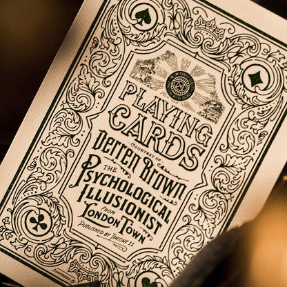 T11 Derren Brown Playing Cards Limited Edition (GREEN) Collectible Poker Deck by Theory11