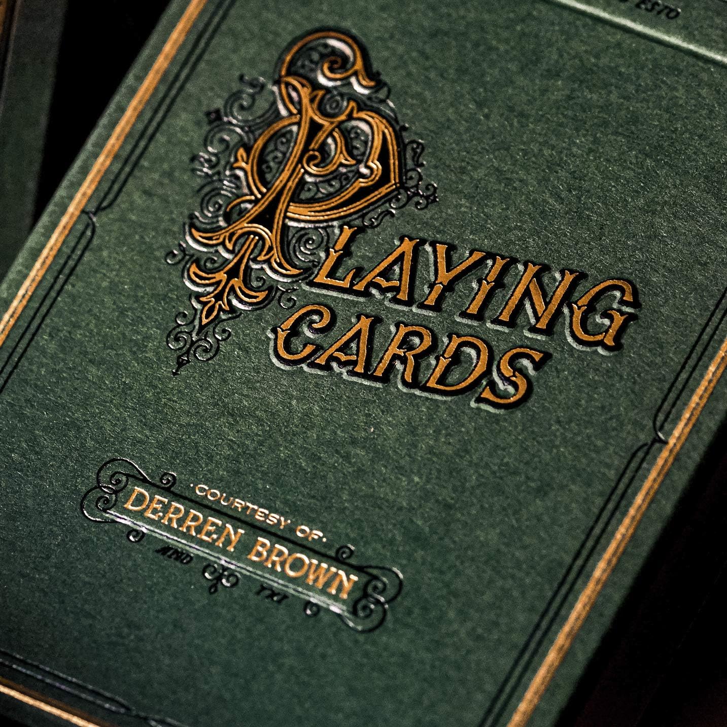 T11 Derren Brown Playing Cards Limited Edition (GREEN) Collectible Poker Deck by Theory11