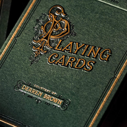 T11 Derren Brown Playing Cards Limited Edition (GREEN) Collectible Poker Deck by Theory11